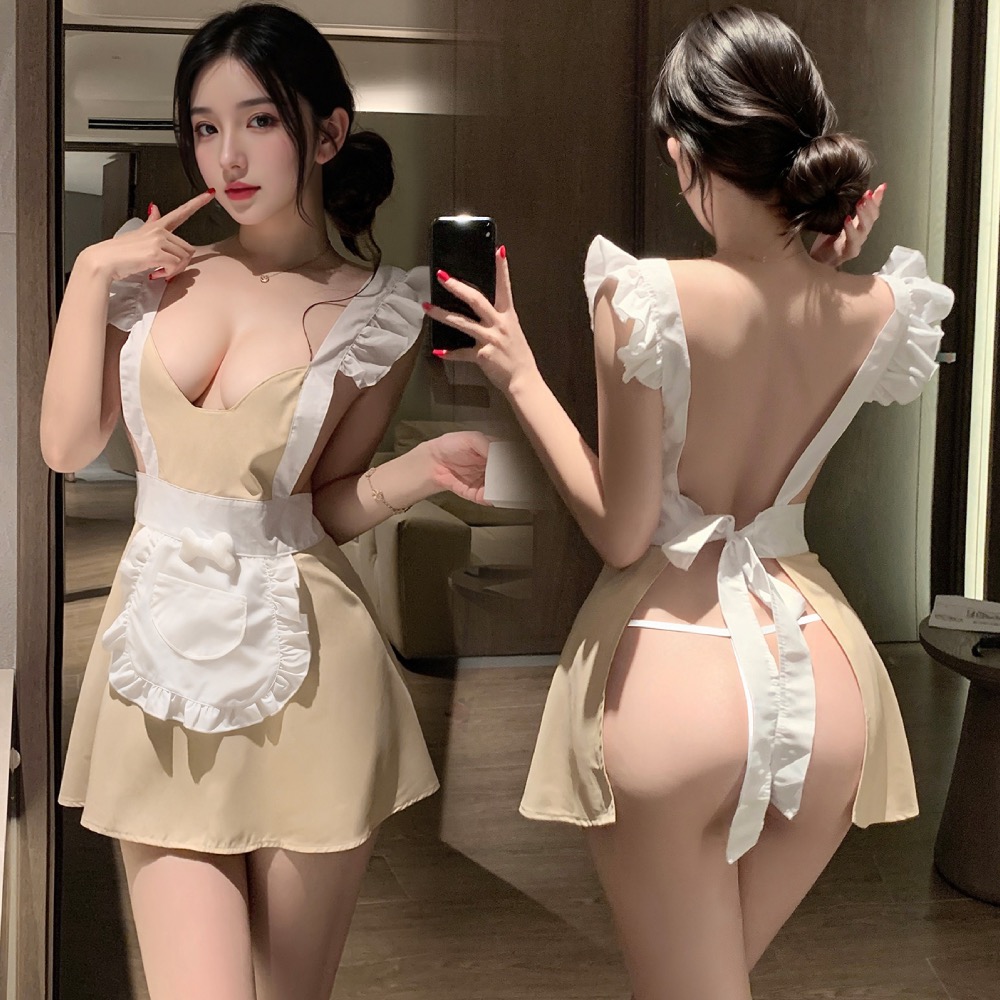 甜心女僕圍裙 可愛氣質女僕裝情趣角色扮演...